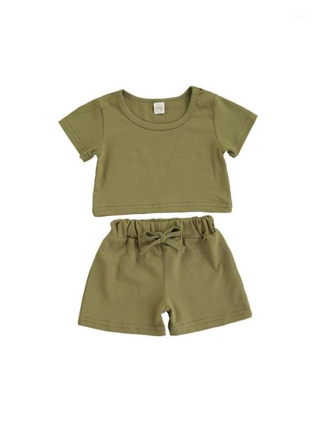 clothing sets toddler infant baby girls shorts 2pcs short sleeve solid outfits summer cotton activewear clothe, White
clothing sets toddler infant baby girls shorts 2pcs short sleeve solid outfits summer cotton activewear clothe, White