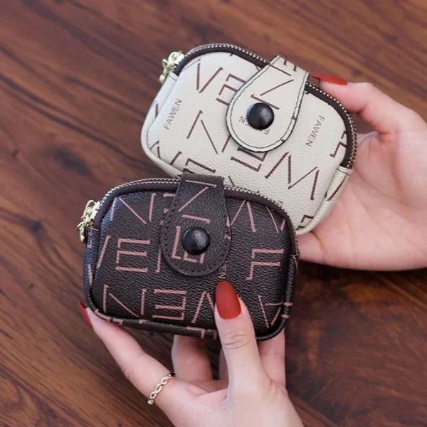 soft leather double zipper buckle coin purse fashion mini wallet exquisite high-end cute coin bag womens clutch, Brown;gray
soft leather double zipper buckle coin purse fashion mini wallet exquisite high-end cute coin bag womens clutch, Brown;gray