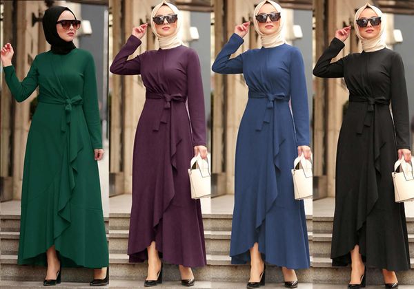casual dresses muslim abayas for women dubai irregular ruffle turkish caftan moroccan kaftan hijab dress vestidos largos robes fem, Black;gray
casual dresses muslim abayas for women dubai irregular ruffle turkish caftan moroccan kaftan hijab dress vestidos largos robes fem, Black;gray