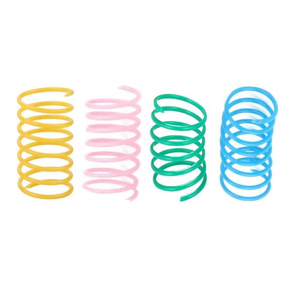 cat toys 1 pack interactive spring toy durable elastic swirling shape bright color training (random color)
cat toys 1 pack interactive spring toy durable elastic swirling shape bright color training (random color)