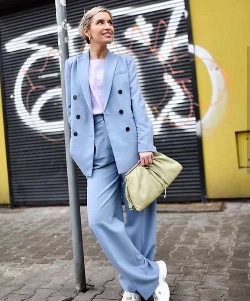 women's two piece pants 2 set women work suit double breasted blazer and trousers elegant high fashion chic lady woman outfits, White
women's two piece pants 2 set women work suit double breasted blazer and trousers elegant high fashion chic lady woman outfits, White
