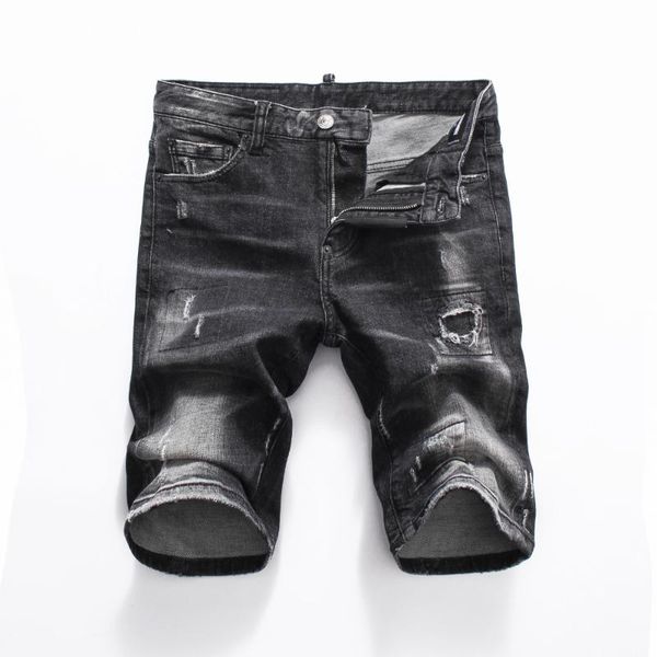 style famous summer brand men shorts jeans denim trousers zipper moto & biker slim black hole for men's, Blue
style famous summer brand men shorts jeans denim trousers zipper moto & biker slim black hole for men's, Blue