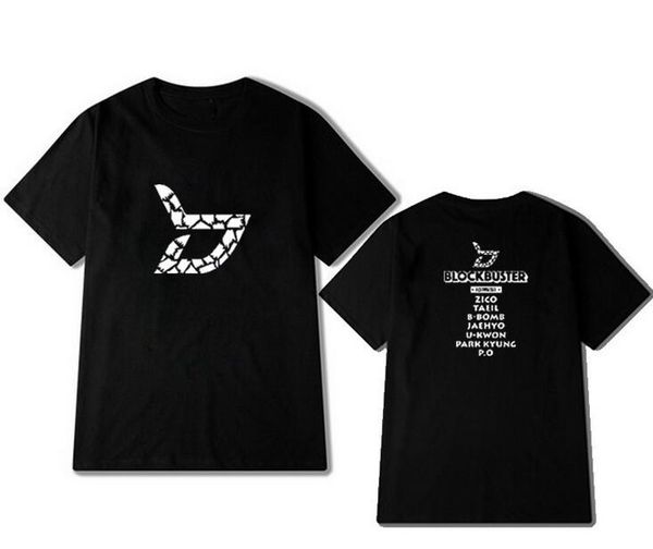kpop block b concert blockbuster all member name printing o neck t shirt for summer loose short sleeeve t-shirt tees women's, White
kpop block b concert blockbuster all member name printing o neck t shirt for summer loose short sleeeve t-shirt tees women's, White