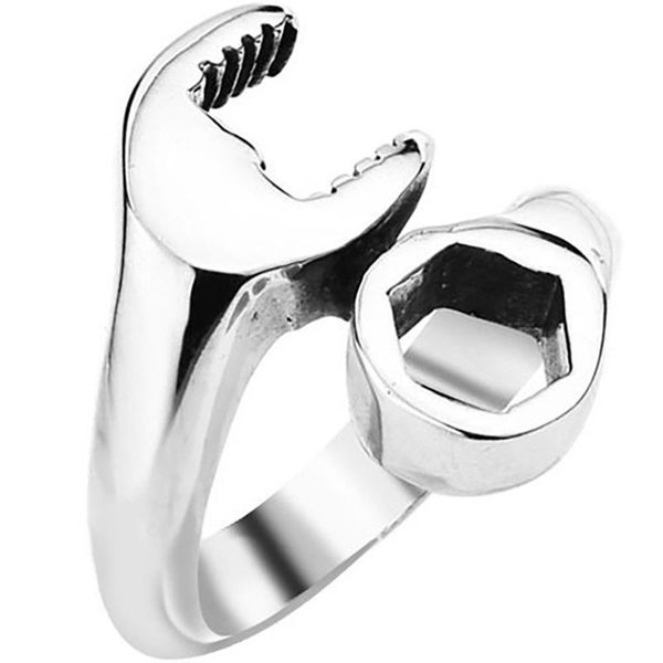 wedding rings screw wrench biker ring stainless steel punk trendy spanner bands fashion jewelry, Slivery;golden
wedding rings screw wrench biker ring stainless steel punk trendy spanner bands fashion jewelry, Slivery;golden