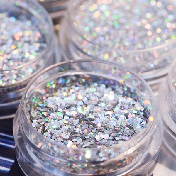 nail art decorations diy glitter powder shiny ultra-fine holographic silver series sequins shining decoration, Silver;gold
nail art decorations diy glitter powder shiny ultra-fine holographic silver series sequins shining decoration, Silver;gold