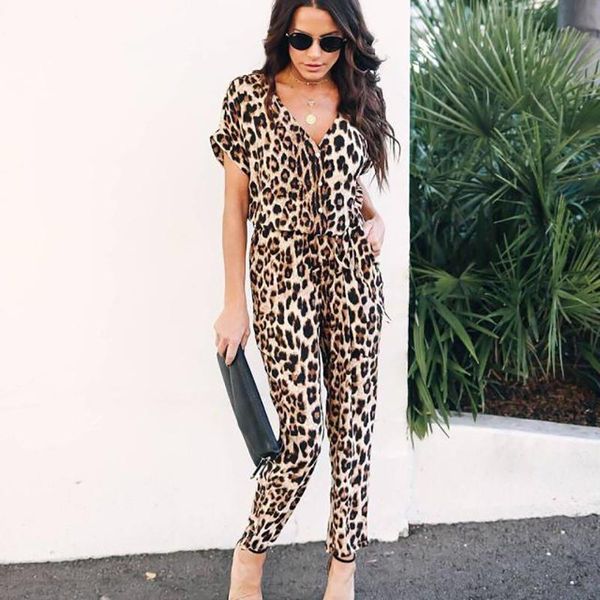 women's jumpsuits & rompers fanco ladies fashion leopard jumpsuit spring temperament commute fit comfort, Black;white
women's jumpsuits & rompers fanco ladies fashion leopard jumpsuit spring temperament commute fit comfort, Black;white