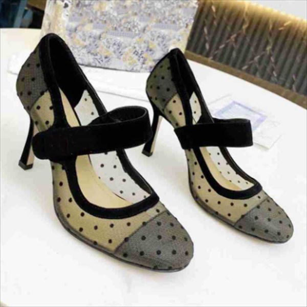 sandals round toe webbing slingback mesh hollow stiletto retro style women's shoes net yarn ladies, Black
sandals round toe webbing slingback mesh hollow stiletto retro style women's shoes net yarn ladies, Black