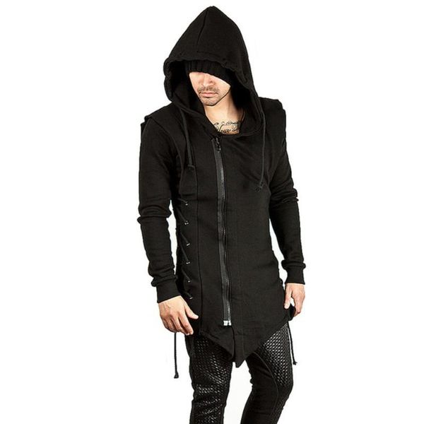 men's hoodies & sweatshirts streetwear oversized men punk sweatshirt casual solid long sleeve hoodie slim fit dark hooded loose jacket, Black
men's hoodies & sweatshirts streetwear oversized men punk sweatshirt casual solid long sleeve hoodie slim fit dark hooded loose jacket, Black