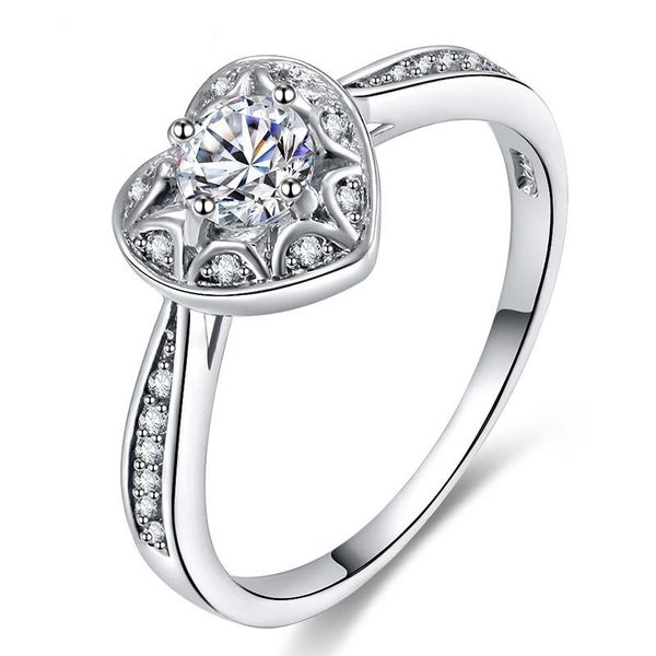 wedding rings silver color ring european shine love heart white crystal engagement tail for gift women cz party jewelry, Slivery;golden
wedding rings silver color ring european shine love heart white crystal engagement tail for gift women cz party jewelry, Slivery;golden