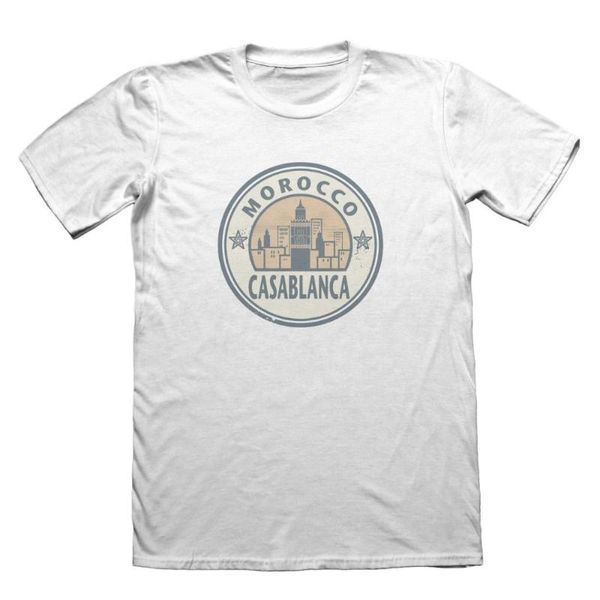 men's t-shirts 2021 summer cotton men tee shirt morocco casablanca design t-shirt - funny gift fashion, White;black
men's t-shirts 2021 summer cotton men tee shirt morocco casablanca design t-shirt - funny gift fashion, White;black