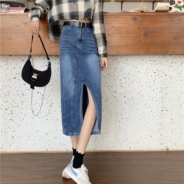 skirts women denim streetwear style high waist slim casual women's long spring summer a line jeans slit iqv2, Black
skirts women denim streetwear style high waist slim casual women's long spring summer a line jeans slit iqv2, Black