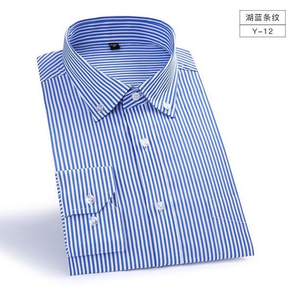 men's casual shirts striped male cotton turn-down collar social shirt full men smart, White;black
men's casual shirts striped male cotton turn-down collar social shirt full men smart, White;black
