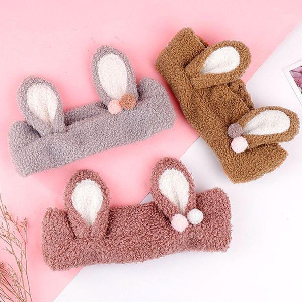 korean sweet ears women headband winter fluffy plush wash face hairband d08e1
korean sweet ears women headband winter fluffy plush wash face hairband d08e1