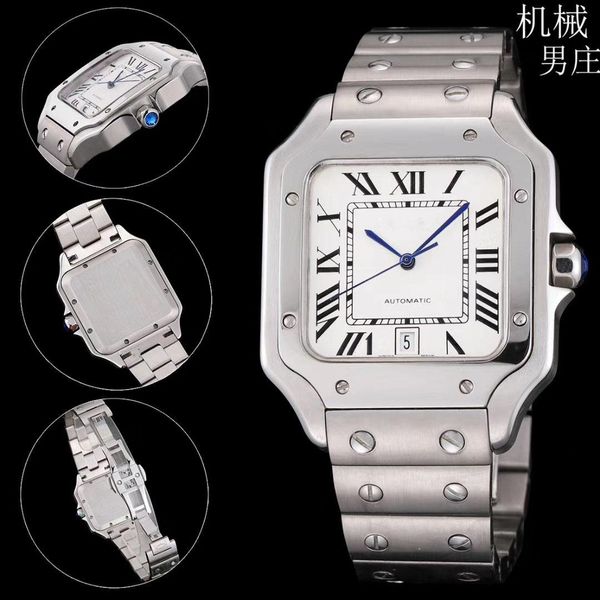 limited sale of large size 39mm black face automatic mechanical movement men's watch bezel stainless steel men's watch, Slivery;brown
limited sale of large size 39mm black face automatic mechanical movement men's watch bezel stainless steel men's watch, Slivery;brown
