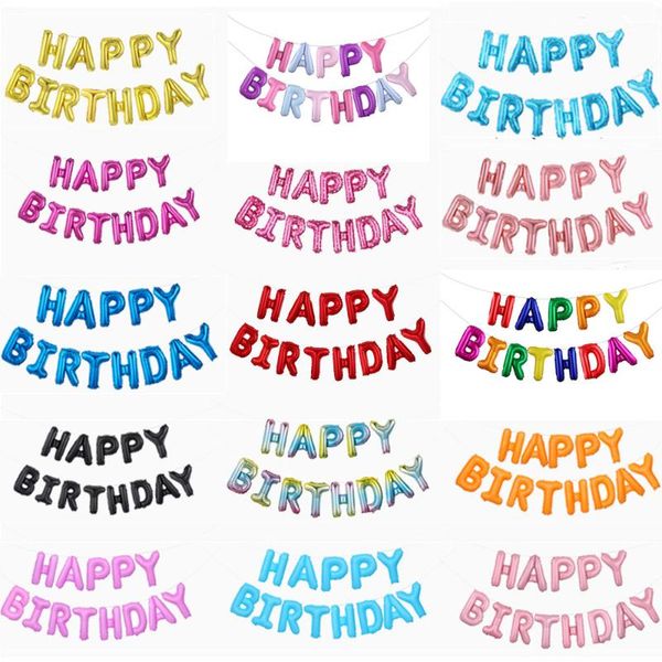 party decoration 13pcs happy birthday balloons rose gold letter foil ballons decorations globos balony anniversaire
party decoration 13pcs happy birthday balloons rose gold letter foil ballons decorations globos balony anniversaire