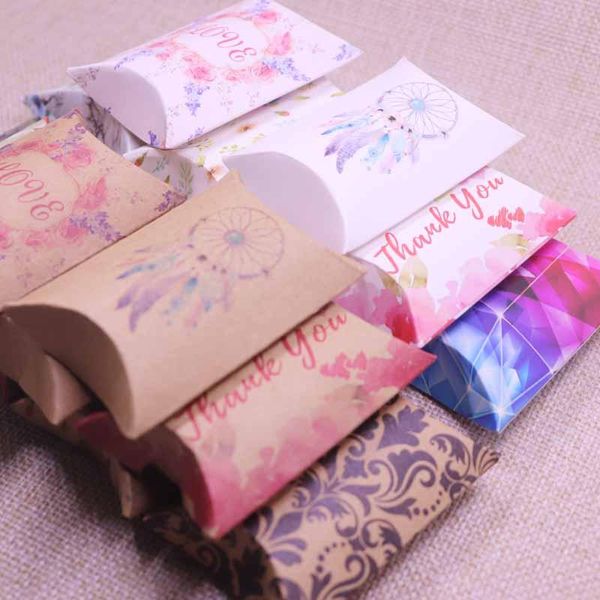gift wrap 2021 paper box candy favor packing pillow brown/ white color & display 80x55x20mm mult designs
gift wrap 2021 paper box candy favor packing pillow brown/ white color & display 80x55x20mm mult designs