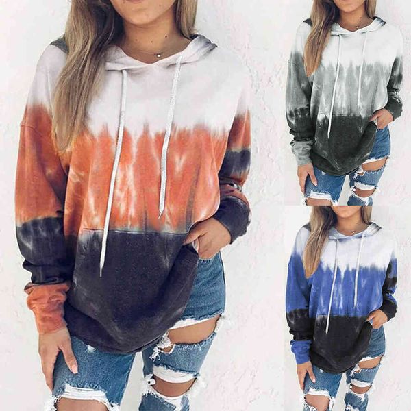 trendy iadies' sweaters women's raiow gradient hoodies printing hooded long sleeve loose fitting sweaterhoodies, Black
trendy iadies' sweaters women's raiow gradient hoodies printing hooded long sleeve loose fitting sweaterhoodies, Black