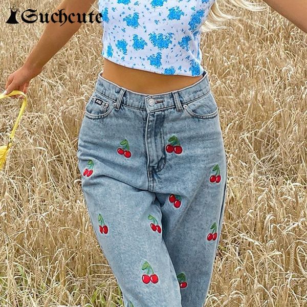 women's pants & capris streetwear cherry pattern denim y2k fashion high waist women straight korean style trousers harajuku moex, Black;white
women's pants & capris streetwear cherry pattern denim y2k fashion high waist women straight korean style trousers harajuku moex, Black;white