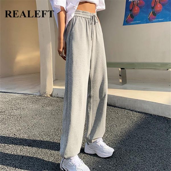 women's pants & capris realeft 2021 autumn loose sweatpants trousers fashionable solid color high elastic waist casual female, Black;white
women's pants & capris realeft 2021 autumn loose sweatpants trousers fashionable solid color high elastic waist casual female, Black;white