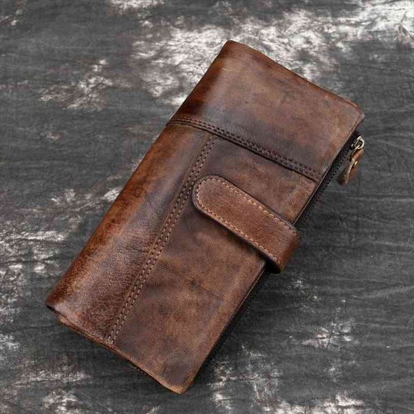 vintage genuine leather long wallet men women rfid blocking credit card holder purse zipper business moible phone, Red;black
vintage genuine leather long wallet men women rfid blocking credit card holder purse zipper business moible phone, Red;black