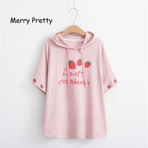 merry pretty women hooded sweatshirt sweet girl cartoon strawberry print cute pulovers summer short sleeve harajuku hoodies 210526, Black
merry pretty women hooded sweatshirt sweet girl cartoon strawberry print cute pulovers summer short sleeve harajuku hoodies 210526, Black