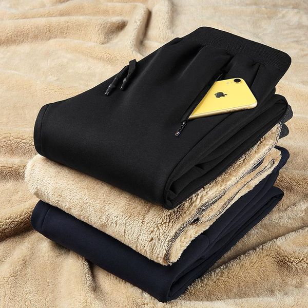 men's pants sweatpant trousers autumn winter plus velvet warm quick-drying loose straight summer wear-resistant waterproof, Black
men's pants sweatpant trousers autumn winter plus velvet warm quick-drying loose straight summer wear-resistant waterproof, Black