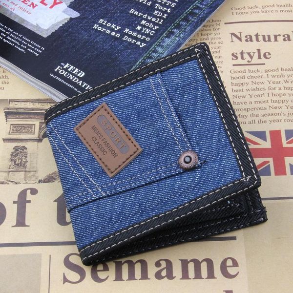 vintage denim blue jeans canvas wallets women men quality man for boyfriend husband short zipper retro purses, Red;black
vintage denim blue jeans canvas wallets women men quality man for boyfriend husband short zipper retro purses, Red;black