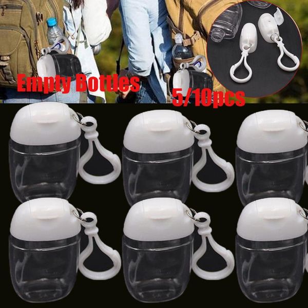 storage bottles & jars 10/5pcs 30ml empty hand sanitizer travel small size holder hook keychain carriers flip cap reusable portable
storage bottles & jars 10/5pcs 30ml empty hand sanitizer travel small size holder hook keychain carriers flip cap reusable portable