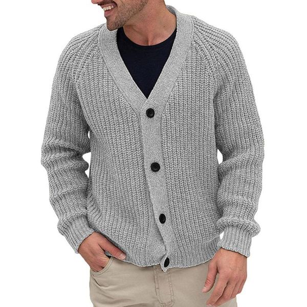 men's sweaters cardigan solid color single-breasted knit fashion v-neck sweater jacket casual 2021 autumn winter, White;black
men's sweaters cardigan solid color single-breasted knit fashion v-neck sweater jacket casual 2021 autumn winter, White;black