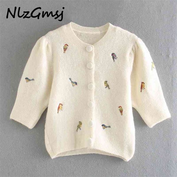 autumn winter women animal embroidery knitted cardigan sweater jumper button-up female outerwear 210628, White
autumn winter women animal embroidery knitted cardigan sweater jumper button-up female outerwear 210628, White