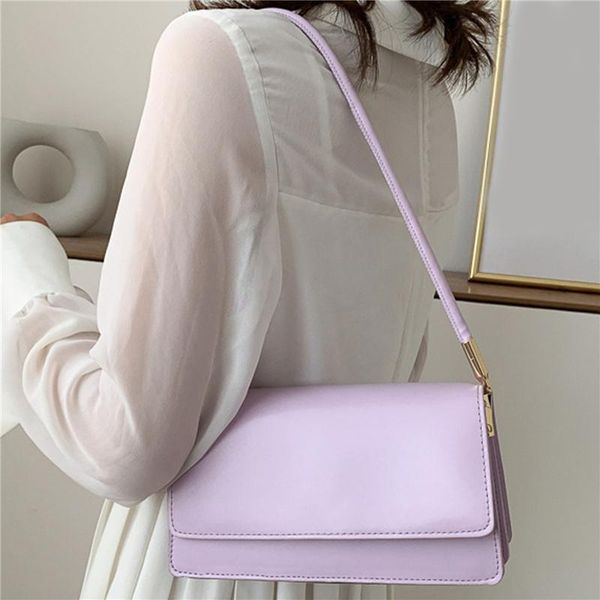 shoulder bags soft pu leather baguette for women summer simple armpit bag female handbags trend solid travel hand
shoulder bags soft pu leather baguette for women summer simple armpit bag female handbags trend solid travel hand