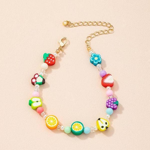 beaded, strands fashion cute fruit strawberry lemon flower cartoon beads resin acrylic chains bracelets for women girls sweet rainbow jewelr, Black
beaded, strands fashion cute fruit strawberry lemon flower cartoon beads resin acrylic chains bracelets for women girls sweet rainbow jewelr, Black