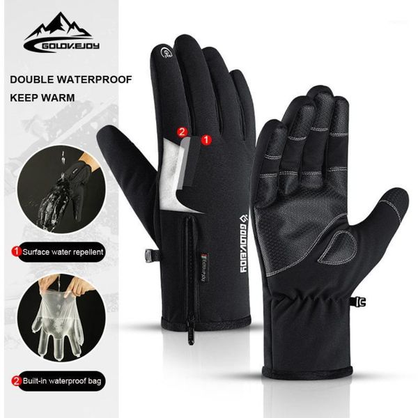 cycling gloves double waterproof outdoor ski full-finger anti-slip sensitive touch screen wear resistant palm sports1, Black
cycling gloves double waterproof outdoor ski full-finger anti-slip sensitive touch screen wear resistant palm sports1, Black