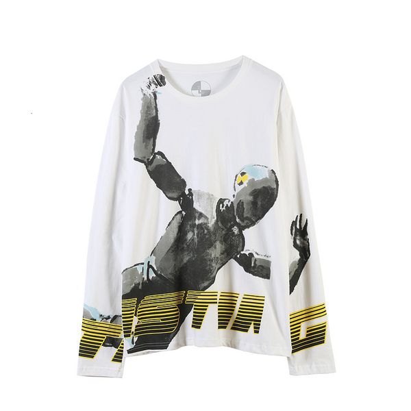 2021 version awge testing robot printed women long sleeve shirts tees hiphop streetwear men causal t shirt, White;black
2021 version awge testing robot printed women long sleeve shirts tees hiphop streetwear men causal t shirt, White;black