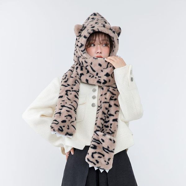 hats, scarves & gloves sets 2021 the listing leopard set women's winter warm hat scarf with claw print three in one time limited, Blue;gray
hats, scarves & gloves sets 2021 the listing leopard set women's winter warm hat scarf with claw print three in one time limited, Blue;gray