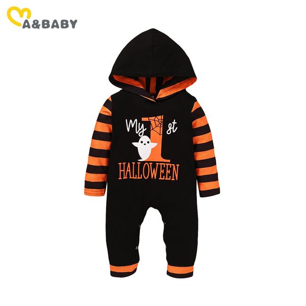0-18m my 1st halloween baby boy clothes hooded romper long sleeve cartoon jumpsuit autumn costumes 210515, Blue
0-18m my 1st halloween baby boy clothes hooded romper long sleeve cartoon jumpsuit autumn costumes 210515, Blue