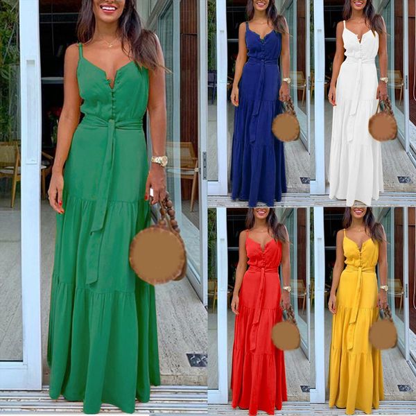 summer long plus size women dress boho sleeveless strappy v neck bandage party beach maxi, Black;gray
summer long plus size women dress boho sleeveless strappy v neck bandage party beach maxi, Black;gray