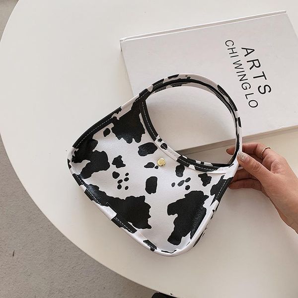 cow milk print pattern baguette bags for women 2021 bright pu small shoulder bag female girls designer underarm bolsos evening
cow milk print pattern baguette bags for women 2021 bright pu small shoulder bag female girls designer underarm bolsos evening