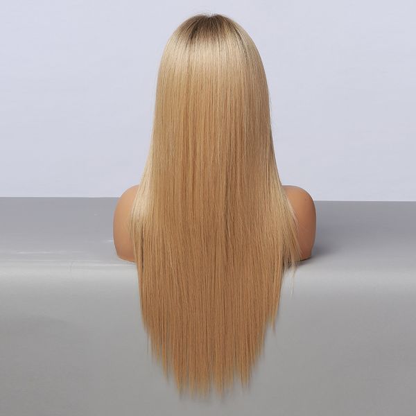 costume accessories easihair lace front wigs long straight brown blonde with baby hair high density heat resistant synthetic wigs for women, Silver
costume accessories easihair lace front wigs long straight brown blonde with baby hair high density heat resistant synthetic wigs for women, Silver
