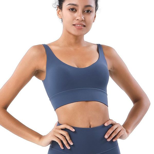 sports underwear women beautiful back nylon solid color breathable and quick-drying yoga bra fitness vest workout clothes gym clothing, White;black
sports underwear women beautiful back nylon solid color breathable and quick-drying yoga bra fitness vest workout clothes gym clothing, White;black