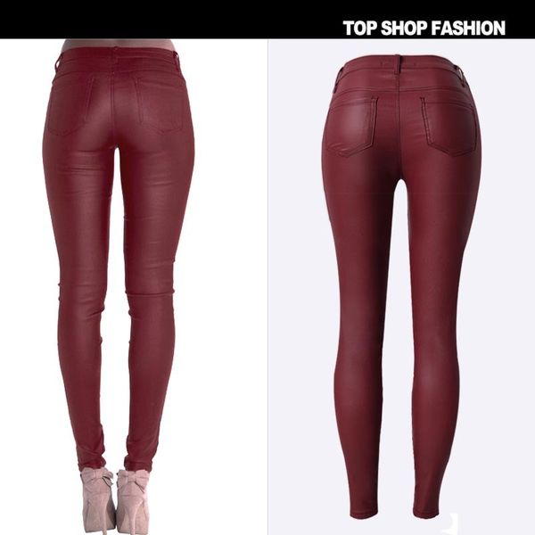 women's jeans women fashion coating imitation leather low waist pantalon femme punk motocycle biker skinny joggers ecei, Blue
women's jeans women fashion coating imitation leather low waist pantalon femme punk motocycle biker skinny joggers ecei, Blue