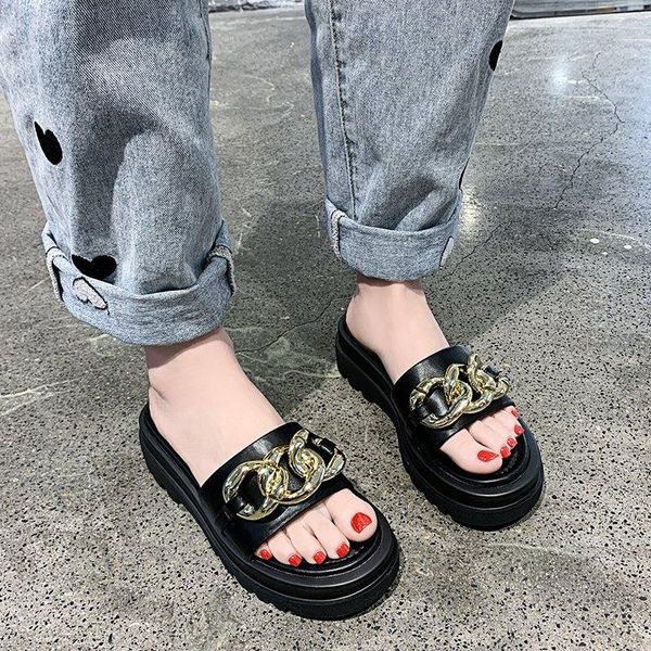 slippers shoes woman 2021 rivet female luxury slides platform designer beach soft flat metal decoration casual pu, Black
slippers shoes woman 2021 rivet female luxury slides platform designer beach soft flat metal decoration casual pu, Black
