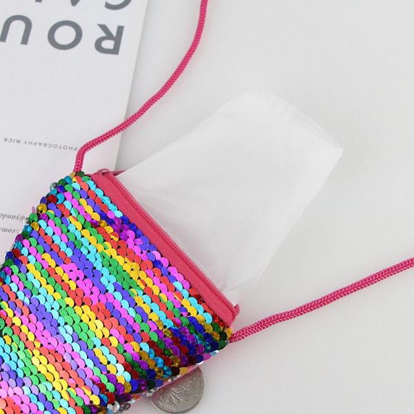 girls fish tail crossbody bag sequin coin storage casual shoulder for daily js25 purse, White
girls fish tail crossbody bag sequin coin storage casual shoulder for daily js25 purse, White
