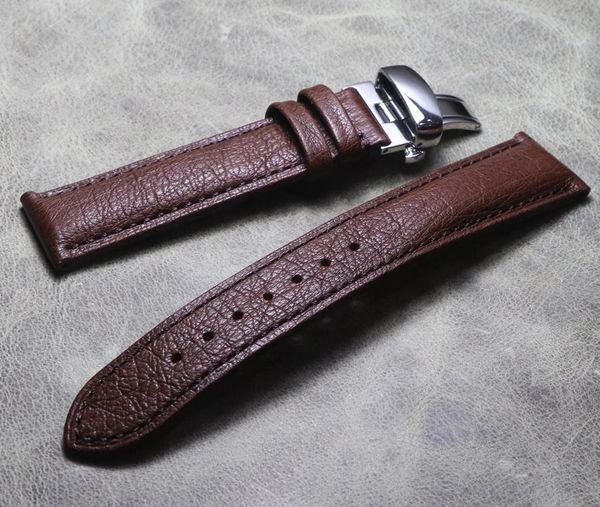 watch bands high-end ostrich skin leather strap 20mm handmade wristband band butterfly button buckle, Black;brown
watch bands high-end ostrich skin leather strap 20mm handmade wristband band butterfly button buckle, Black;brown