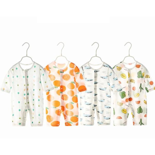 pajamas infant one-piece short sleeve suit pure cotton no deformation clothes cute pattern for girls boys baby clothing, Blue;red
pajamas infant one-piece short sleeve suit pure cotton no deformation clothes cute pattern for girls boys baby clothing, Blue;red