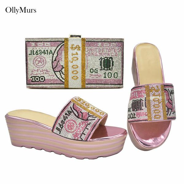 dress shoes latest design african rhinestone and matching bag set coming sandals woman pumps for party, Black
dress shoes latest design african rhinestone and matching bag set coming sandals woman pumps for party, Black