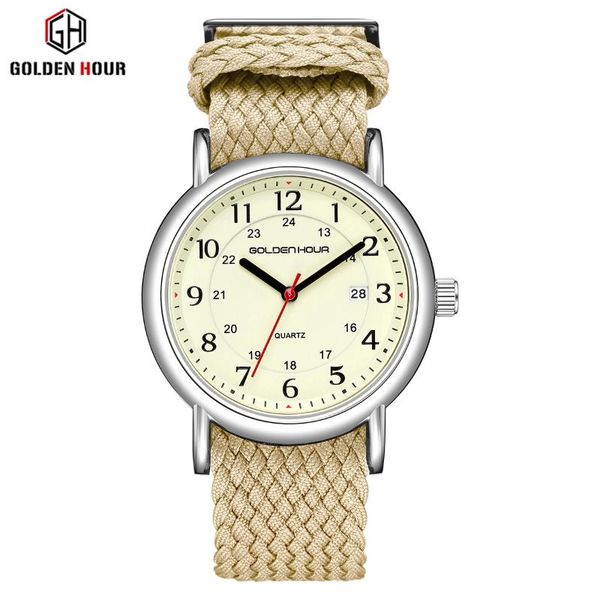 wristwatches goldenhour men watch mens fashion nylon strap wristwatch casual business waterproof watches relogio masculino, Slivery;brown
wristwatches goldenhour men watch mens fashion nylon strap wristwatch casual business waterproof watches relogio masculino, Slivery;brown