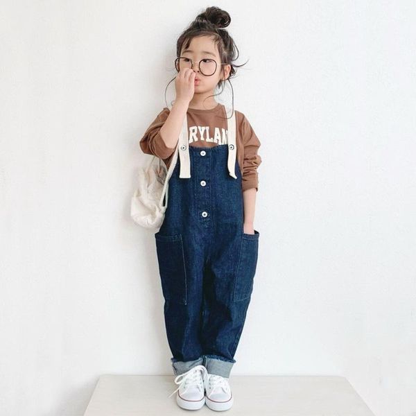 jumpsuits baby boy overalls autumn korean girls clothes kids jeans bib children color matching denim pants toddler overall, Blue
jumpsuits baby boy overalls autumn korean girls clothes kids jeans bib children color matching denim pants toddler overall, Blue