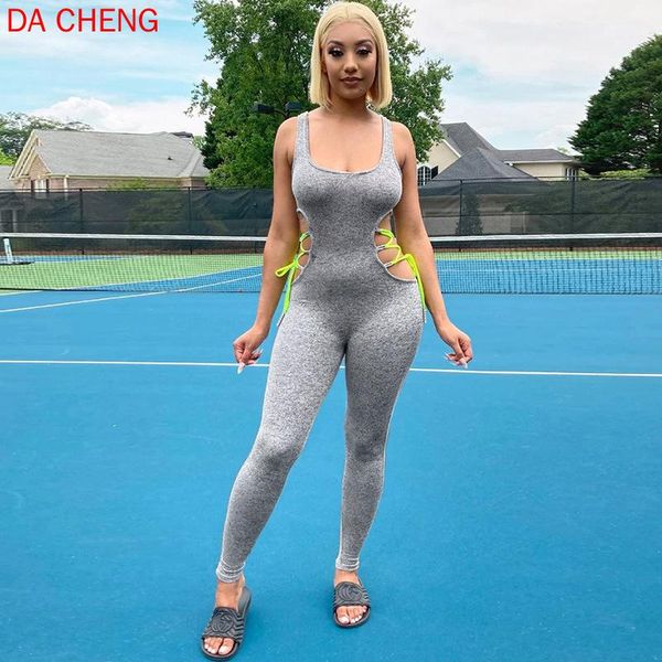 european and american 2021 summer slim-fit sports cutout lace-up jumpsuit bodysuit body rompers womens women's jumpsuits &, Black;white
european and american 2021 summer slim-fit sports cutout lace-up jumpsuit bodysuit body rompers womens women's jumpsuits &, Black;white