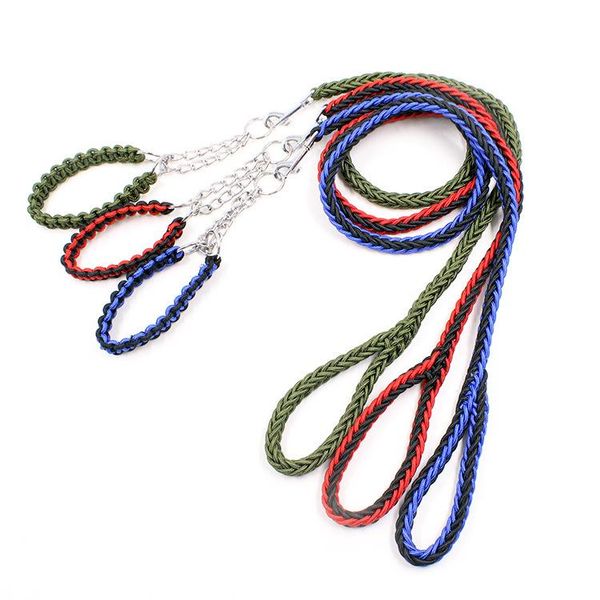 dog collars & leashes double strand rope large metal p chain buckle national color pet traction collar set for big dogs 1.4m length 5
dog collars & leashes double strand rope large metal p chain buckle national color pet traction collar set for big dogs 1.4m length 5